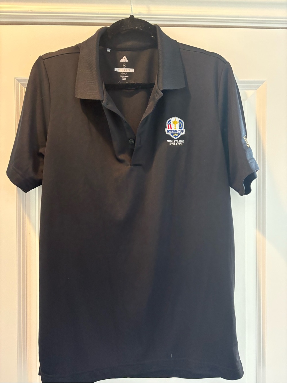 Adidas Woman’s Black Golf Polo - Ryder Cup Whistling Straits